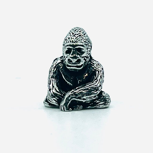 Miniature Pewter Figurine, Gorilla Miniature Basic Spirit 
