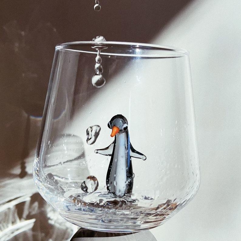 Tiny Animal Drinking Glass, Elephant – MiniZooUSA