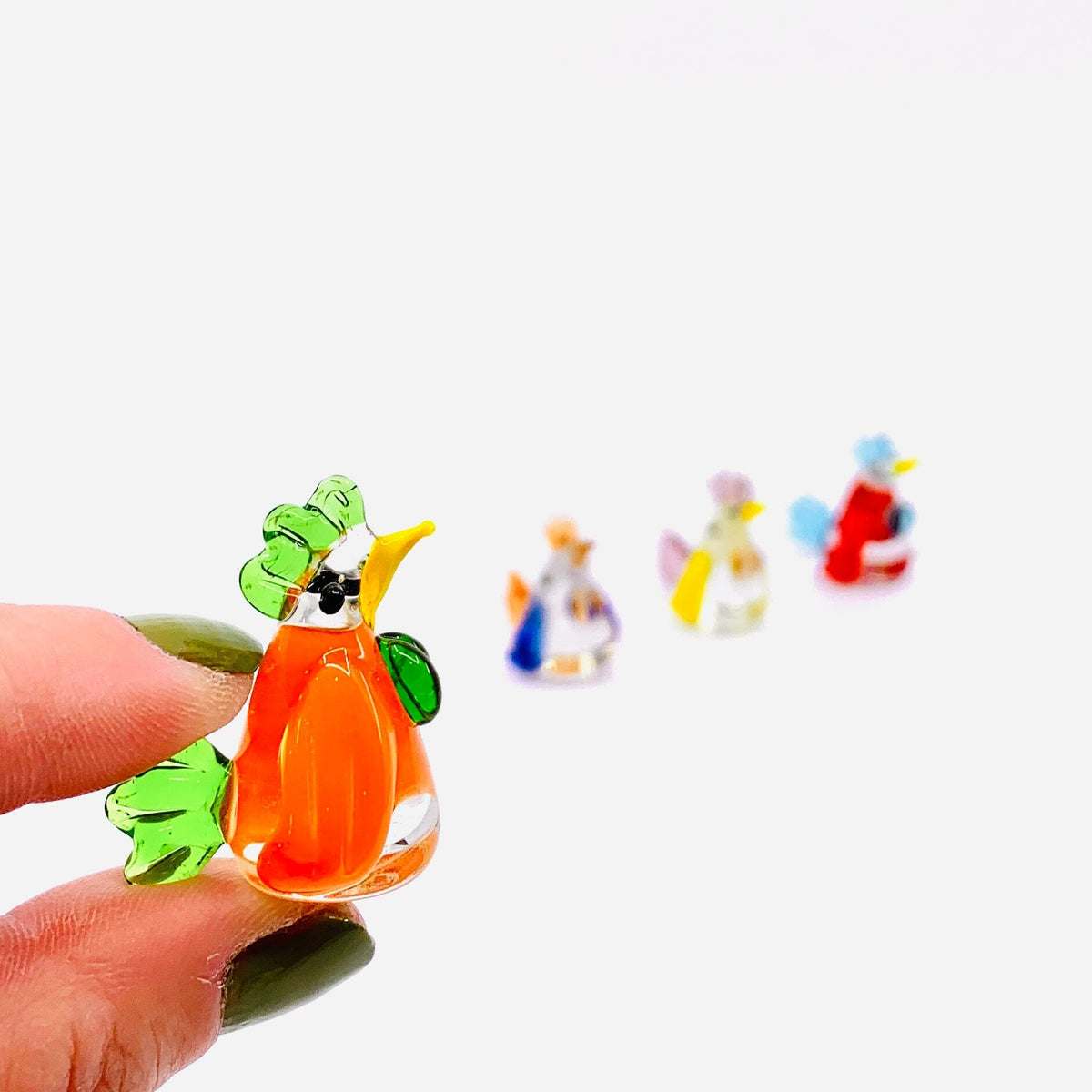 Pocket Chickens Miniature Gift Essentials Orange 