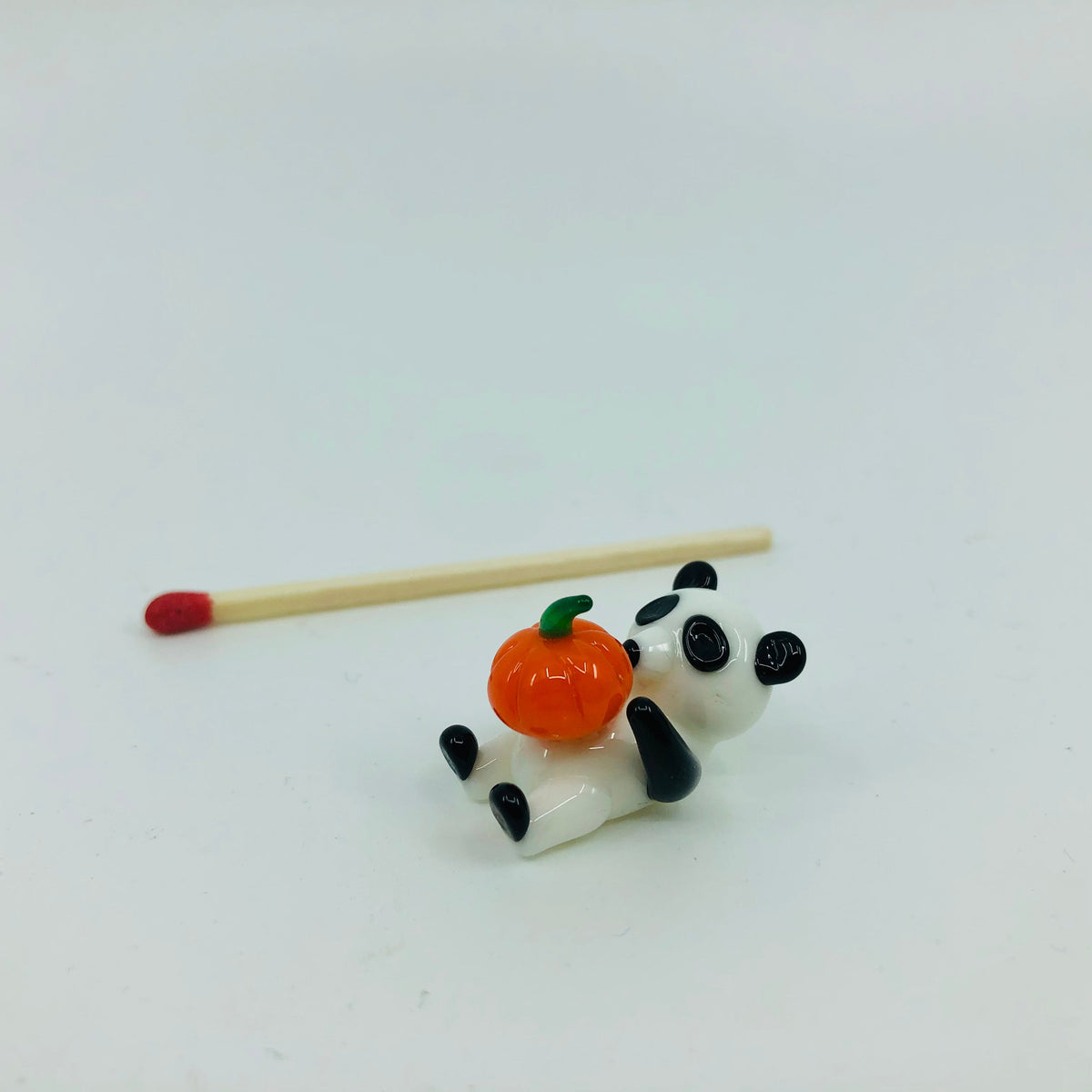 Tiny Pumpkin Pal Panda Miniature - 