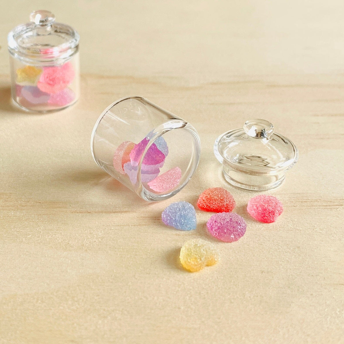Tiniest Jar of Gumdrops, Hearts Miniature - 