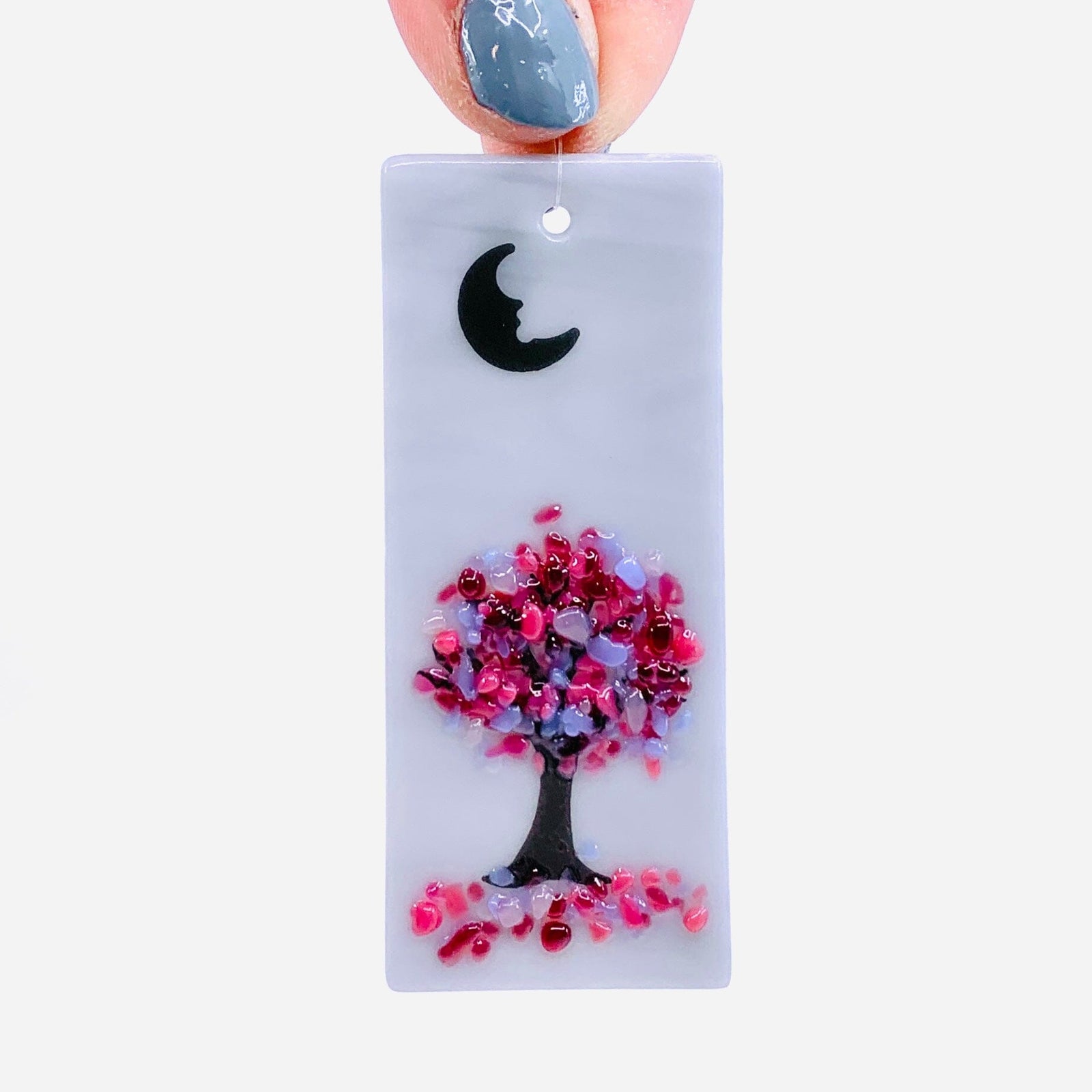 Fused Glass Tree of Life Suncatcher 2 Ornament Glimmer Glass Gifts 