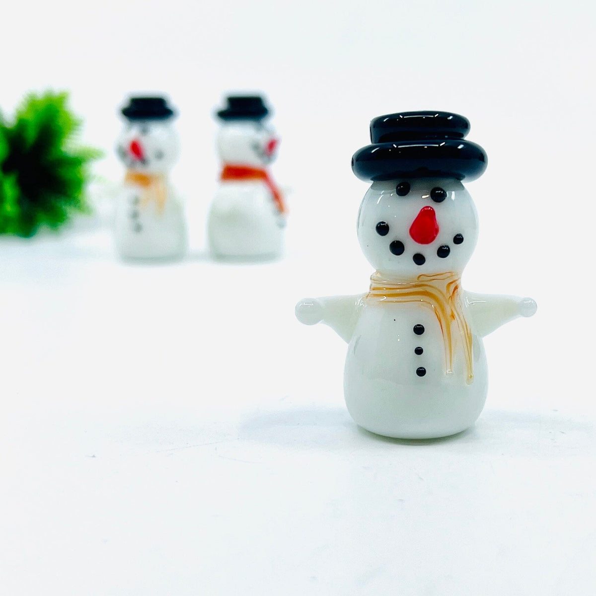 Hug Me Snowman Figurine Miniature - 