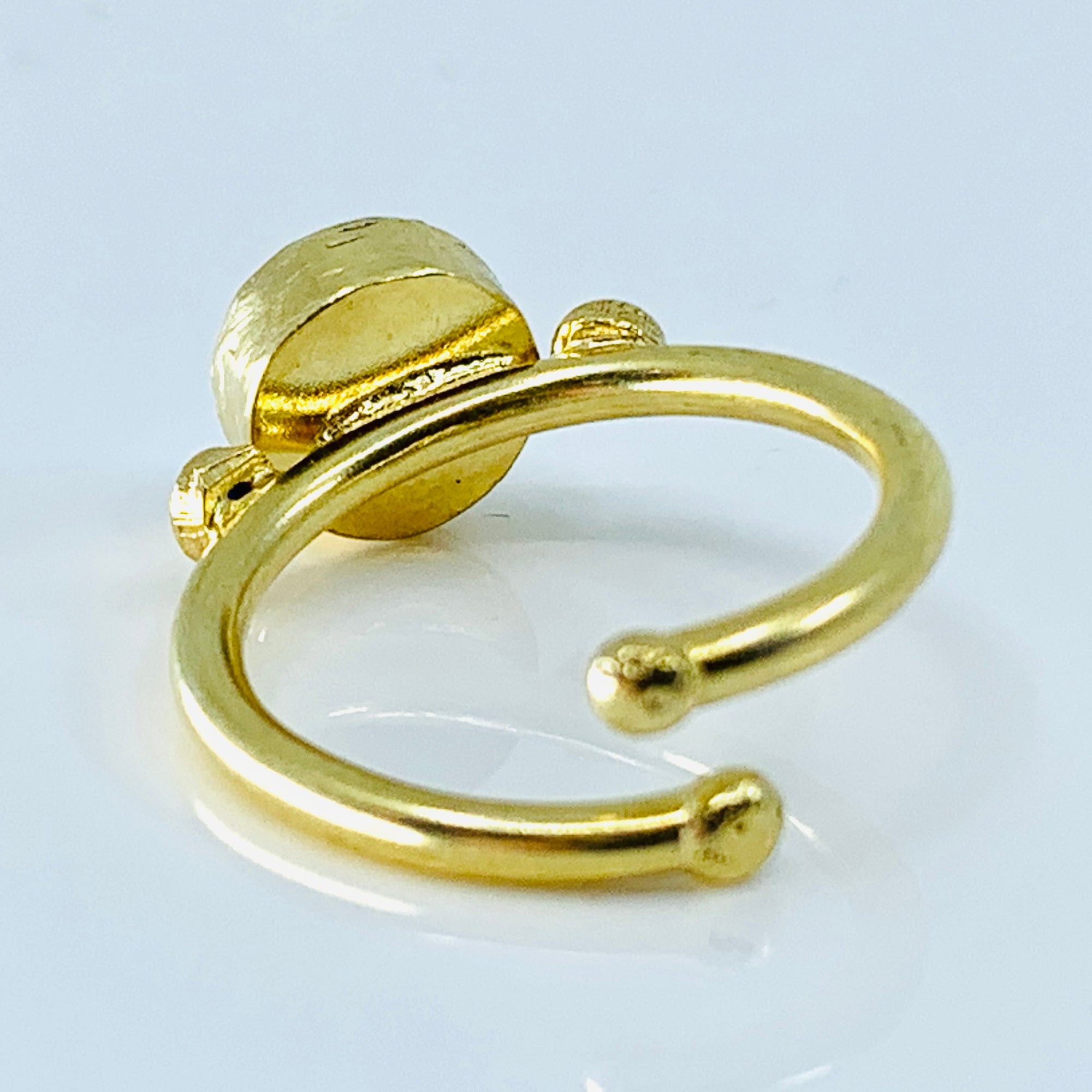 Turkish Brass Adjustable Ring 15 Jewelry Ikat Jewelry 