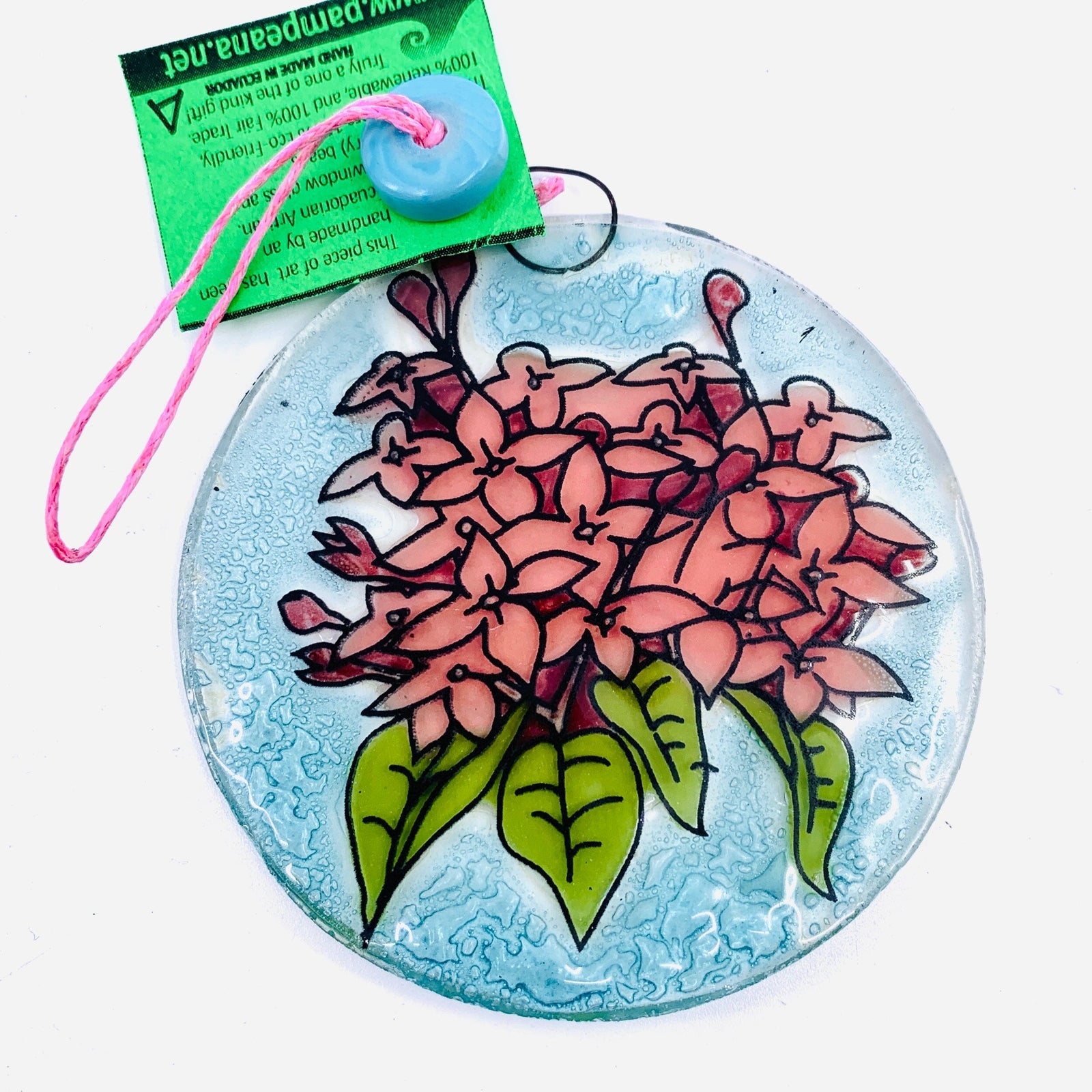 Fair Trade Ornament 146 Lilac Ornament Pam Peana 