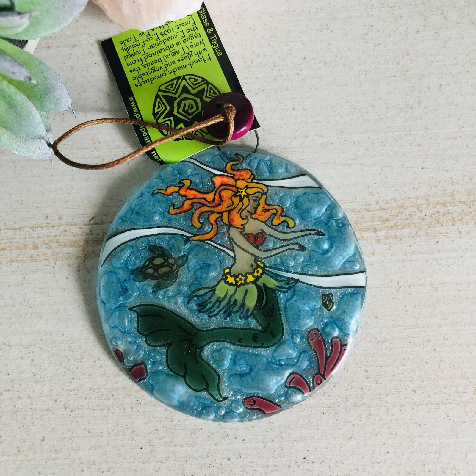 Fair Trade Ornament 17 Luke Adams Glass Blowing Studio 