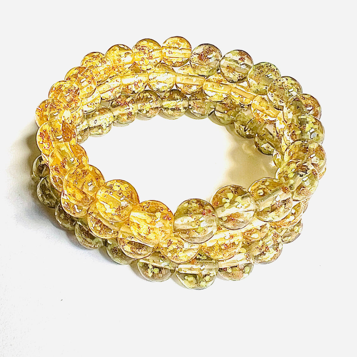 Mermaid Glow Glass Bracelet Jewelry - 