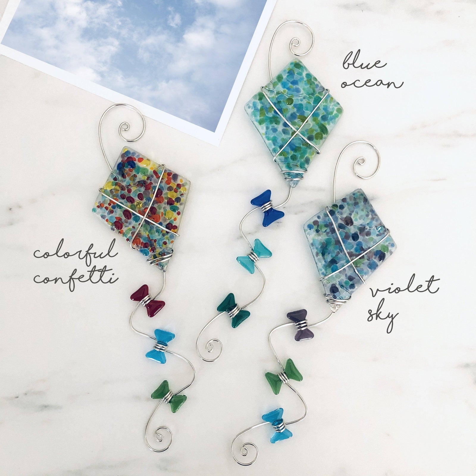 Fused Kite Luke Adams Glass Blowing Studio 