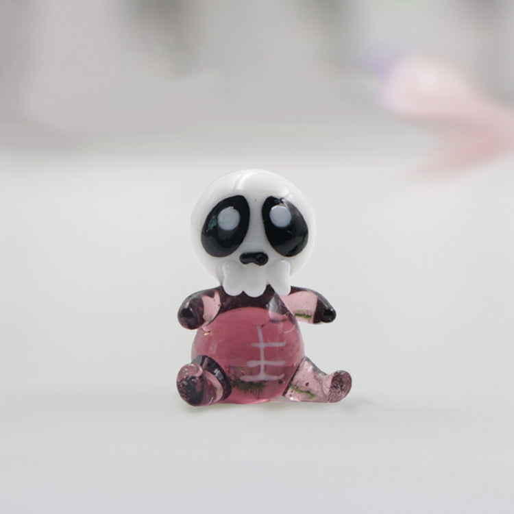 Little Glass Skeleton Guy Miniature - 